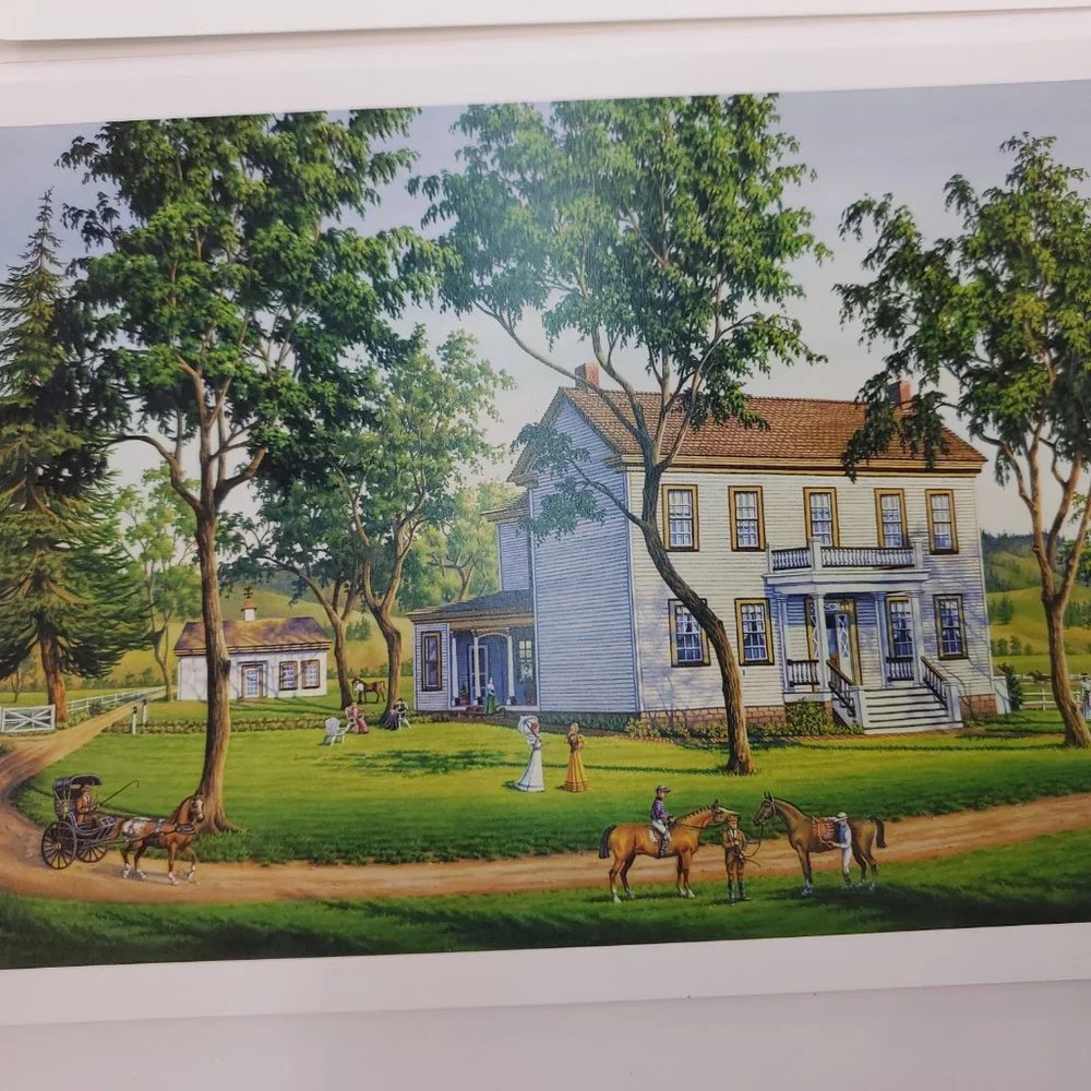 Historic 1880's Jacksonville, OR BLANK Notecards 5x7